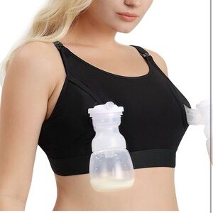 Momcozy Hands Free Pumping Bra, Adjustable Breast-